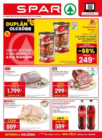 Újság SPAR - 2024.04.25 - 2024.04.30.