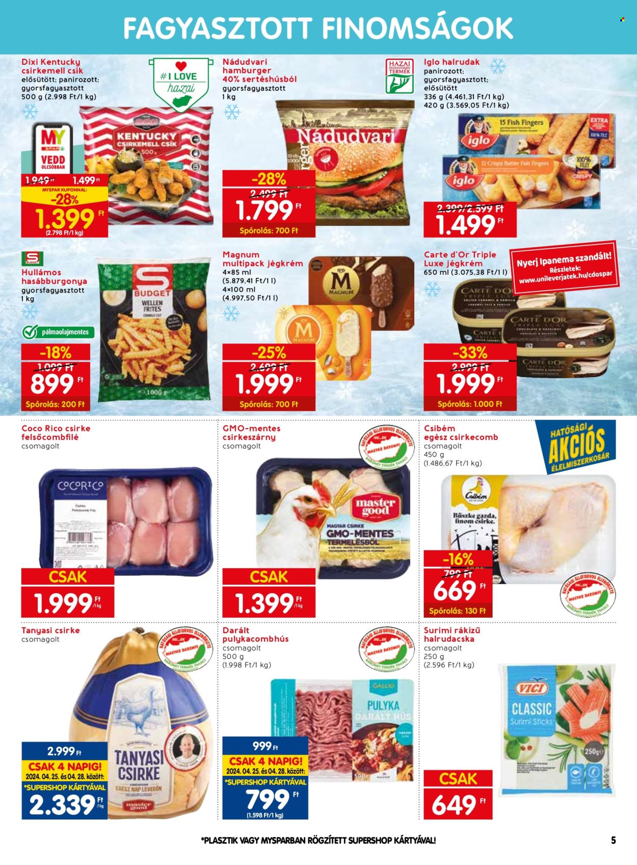 SPAR akciós újságok - 2024.04.25 - 2024.04.30. Oldal 5