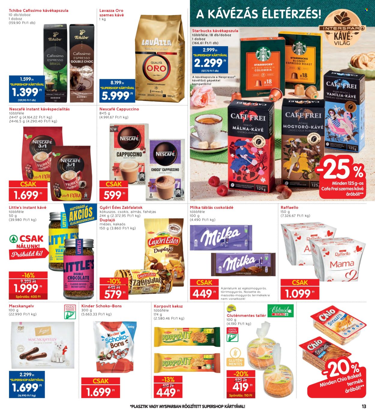 INTERSPAR akciós újságok - 2024.04.25 - 2024.04.30. Oldal 13