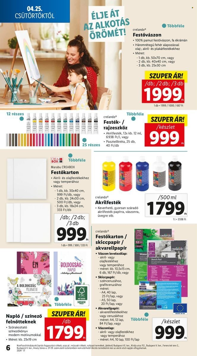 Lidl akciós újságok. Oldal 6