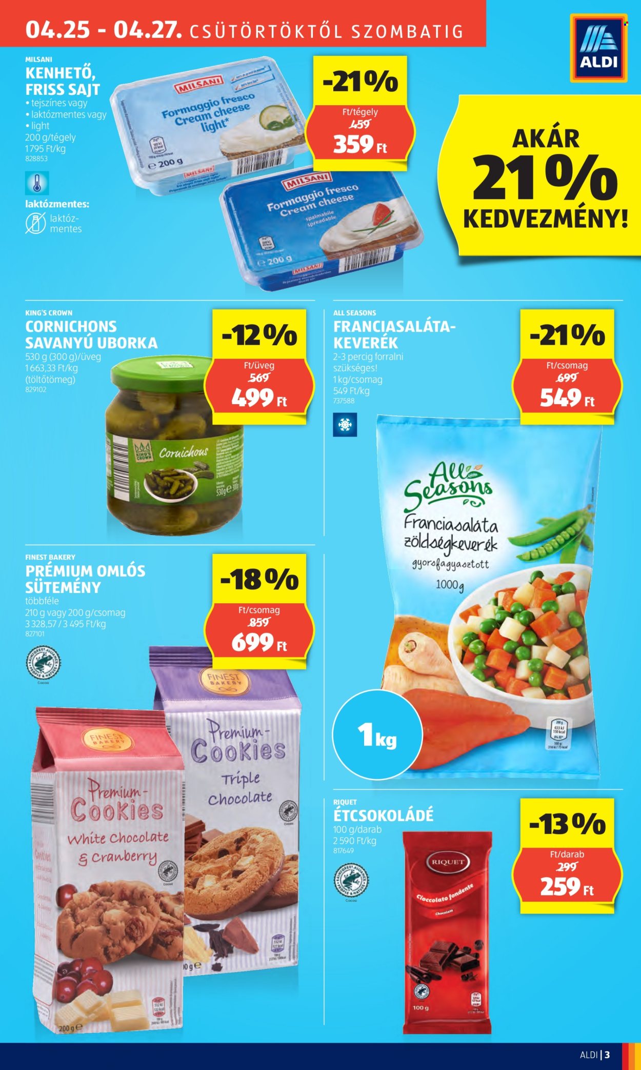 Aldi akciós újságok. Oldal 3