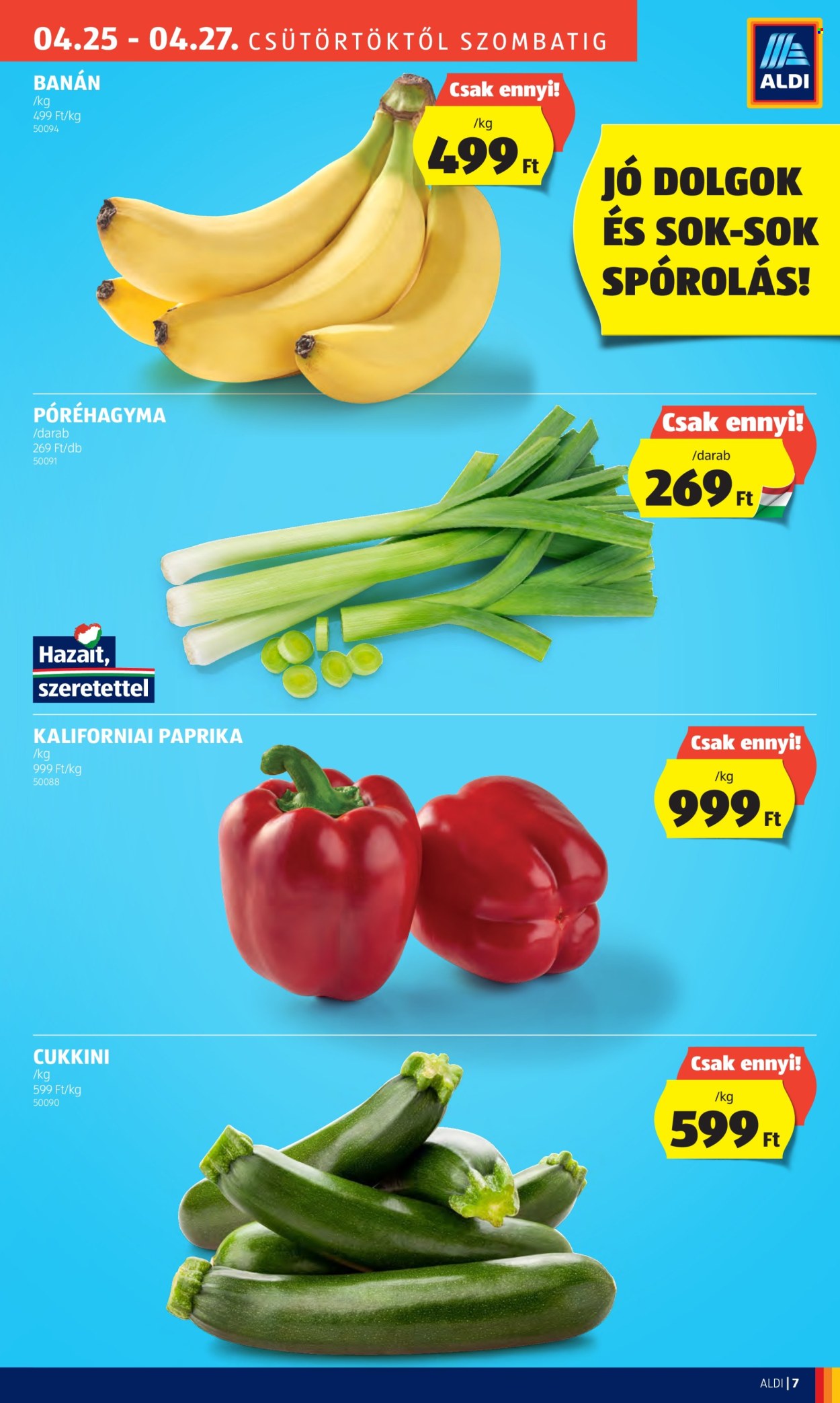 Aldi akciós újságok. Oldal 7
