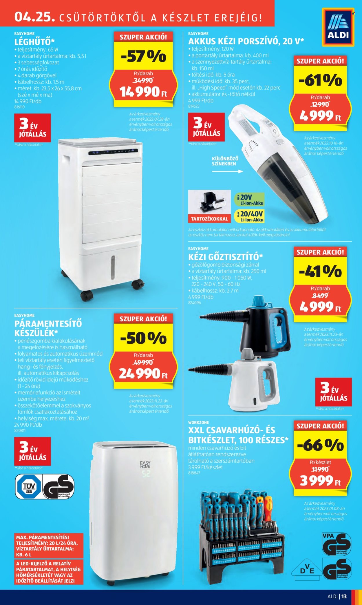 Aldi akciós újságok. Oldal 13