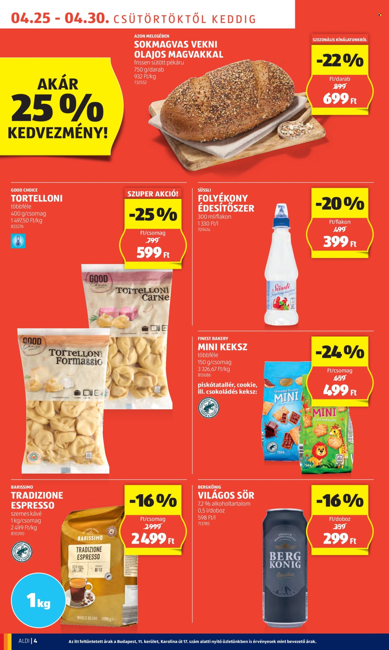 Aldi akciós újságok - 2024.04.25 - 2024.04.30. Oldal 4