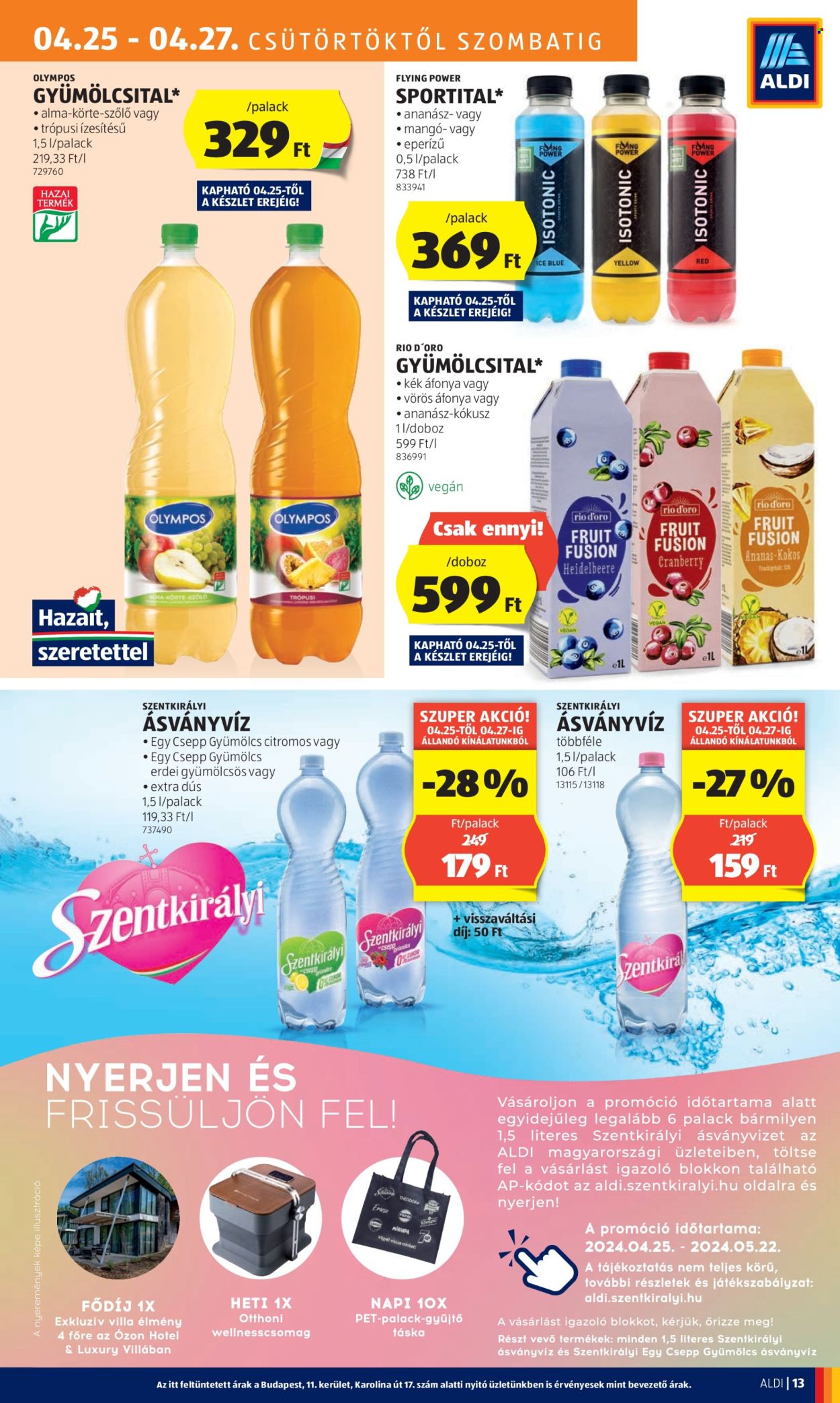 Aldi akciós újságok - 2024.04.25 - 2024.04.30. Oldal 15
