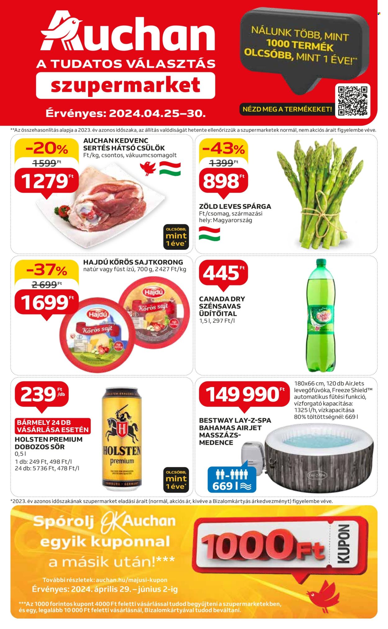 Auchan akciós újságok - 2024.04.25 - 2024.04.30. Oldal 1