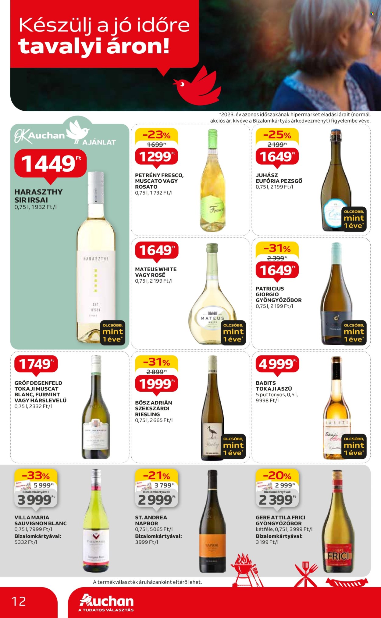 Auchan akciós újságok - 2024.04.25 - 2024.04.30. Oldal 12