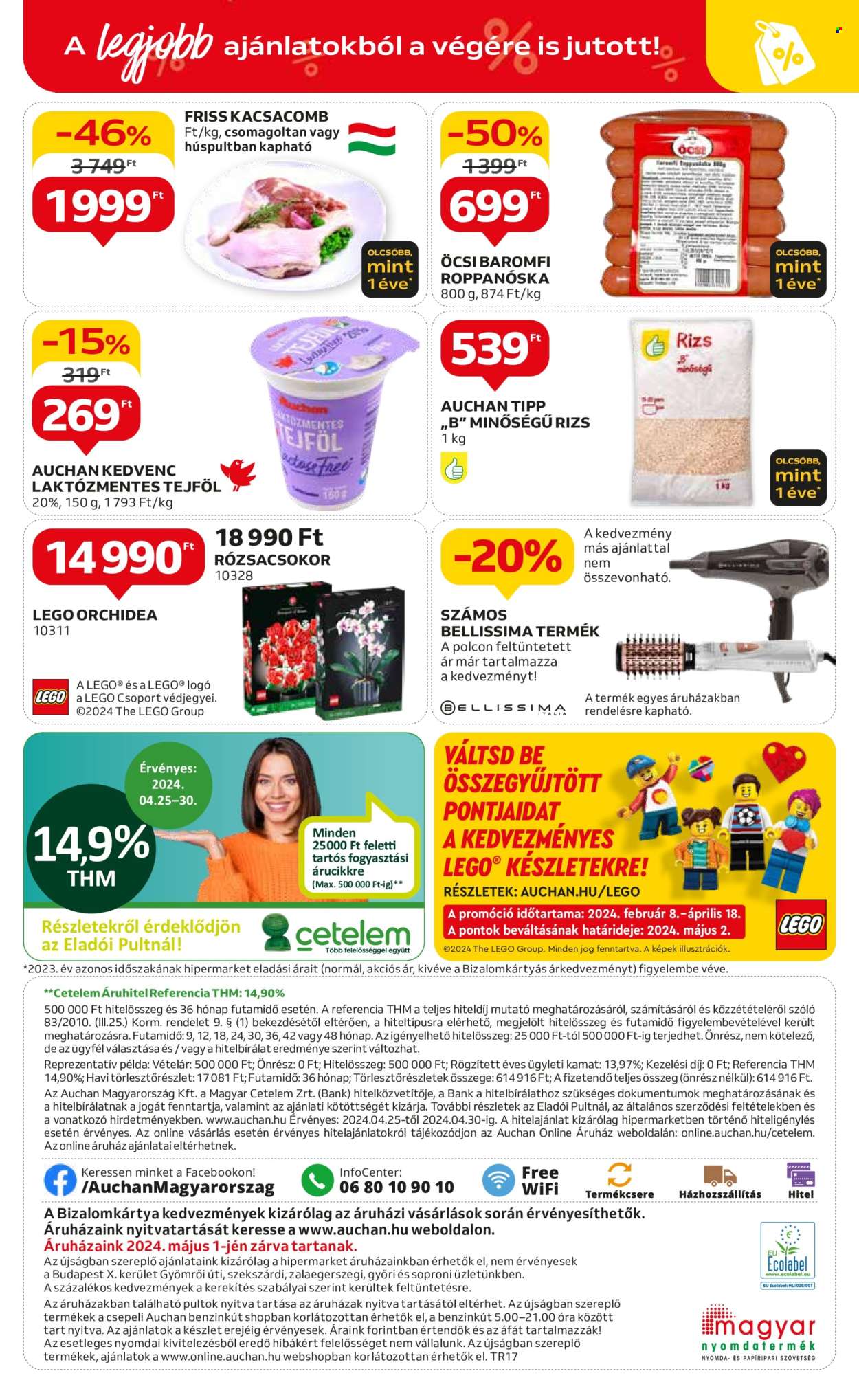 Auchan akciós újságok - 2024.04.25 - 2024.04.30. Oldal 48