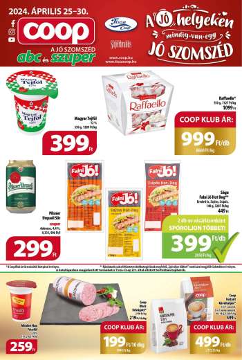 Újság Coop - 2024.04.25 - 2024.04.30.