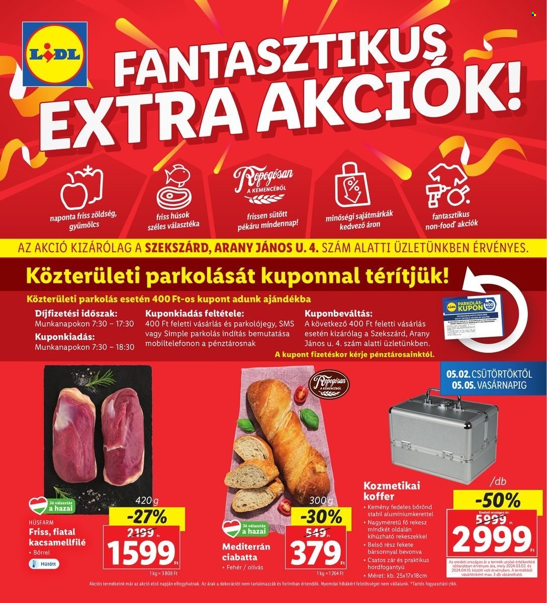 Lidl akciós újságok - 2024.05.02 - 2024.05.05. Oldal 1
