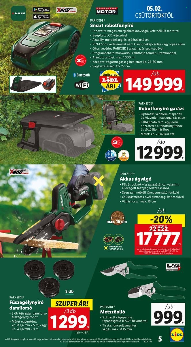 Lidl akciós újságok - 2024.05.02 - 2024.05.08. Oldal 5