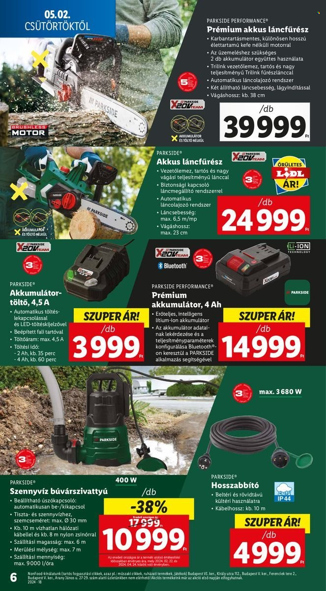 Lidl akciós újságok - 2024.05.02 - 2024.05.08. Oldal 6