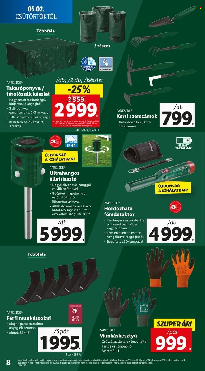 Lidl akciós újságok - 2024.05.02 - 2024.05.08. Oldal 8