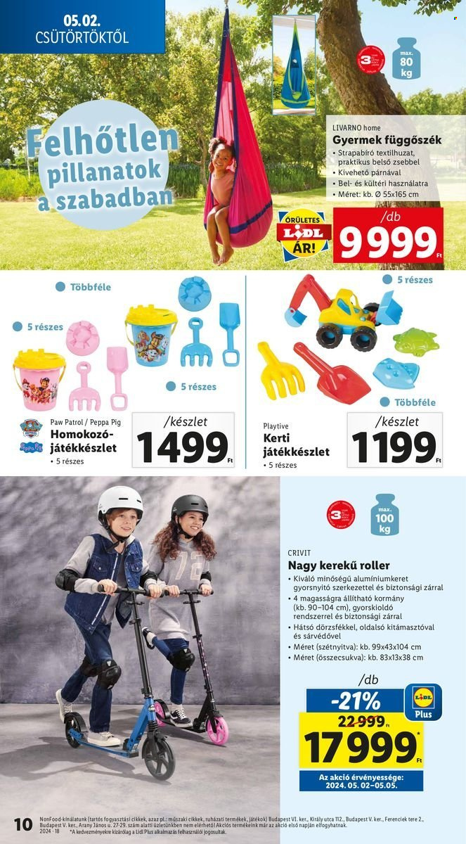 Lidl akciós újságok - 2024.05.02 - 2024.05.08. Oldal 10