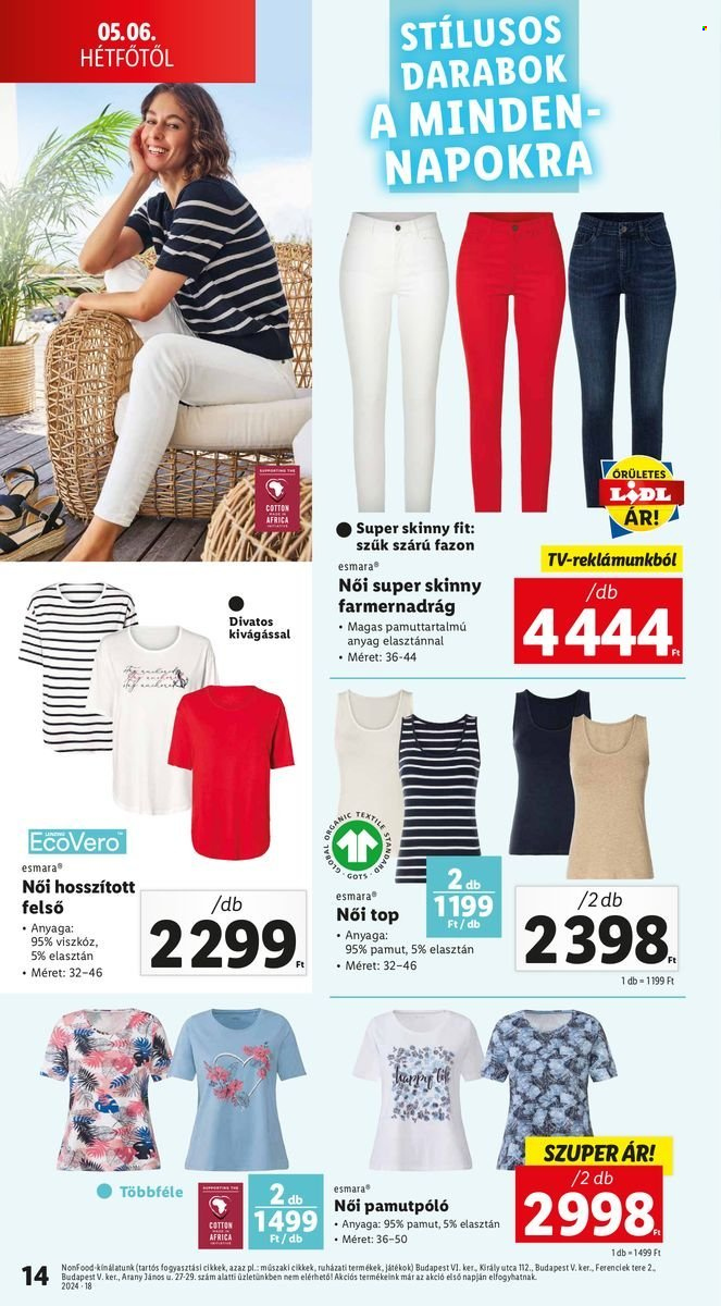 Lidl akciós újságok - 2024.05.02 - 2024.05.08. Oldal 14