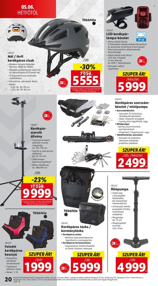 Lidl akciós újságok - 2024.05.02 - 2024.05.08. Oldal 20