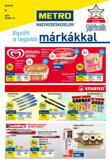 Újság Metro - 2024.05.02 - 2024.05.15.