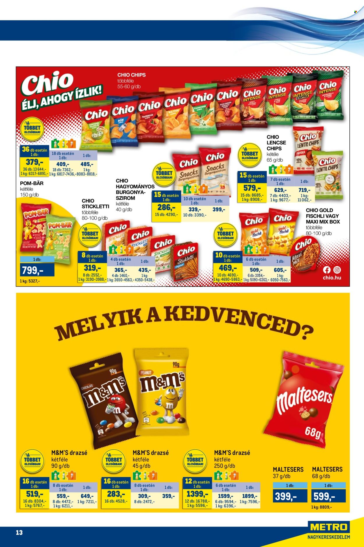 Metro akciós újságok - 2024.05.02 - 2024.05.15. Oldal 13