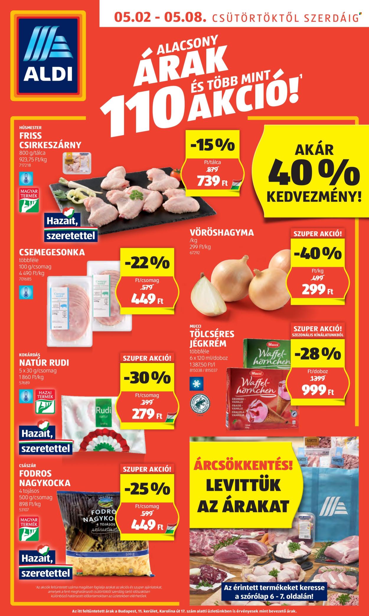 Aldi akciós újságok - 2024.05.02 - 2024.05.08. Oldal 1