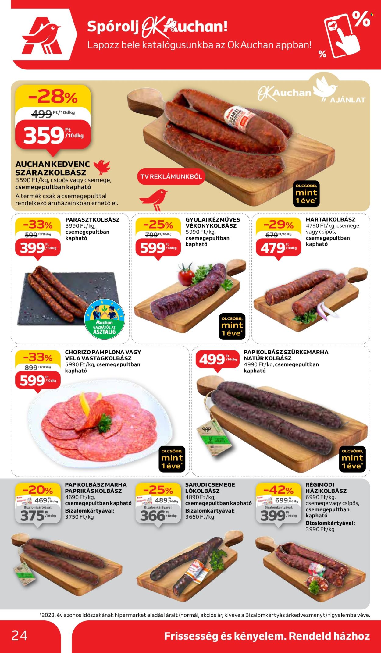 Auchan akciós újságok - 2024.05.02 - 2024.05.08. Oldal 24