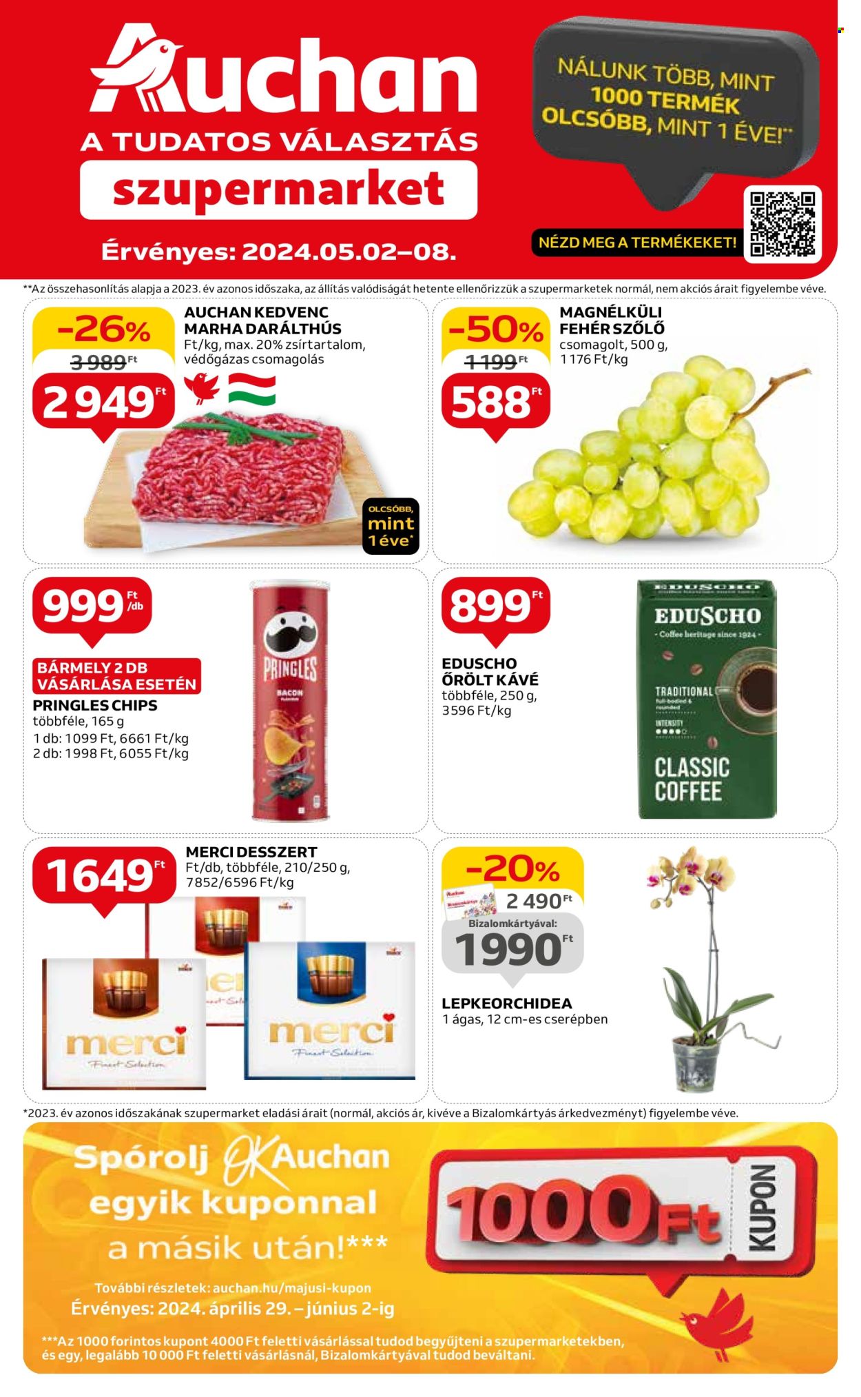 Auchan akciós újságok - 2024.05.02 - 2024.05.08. Oldal 1