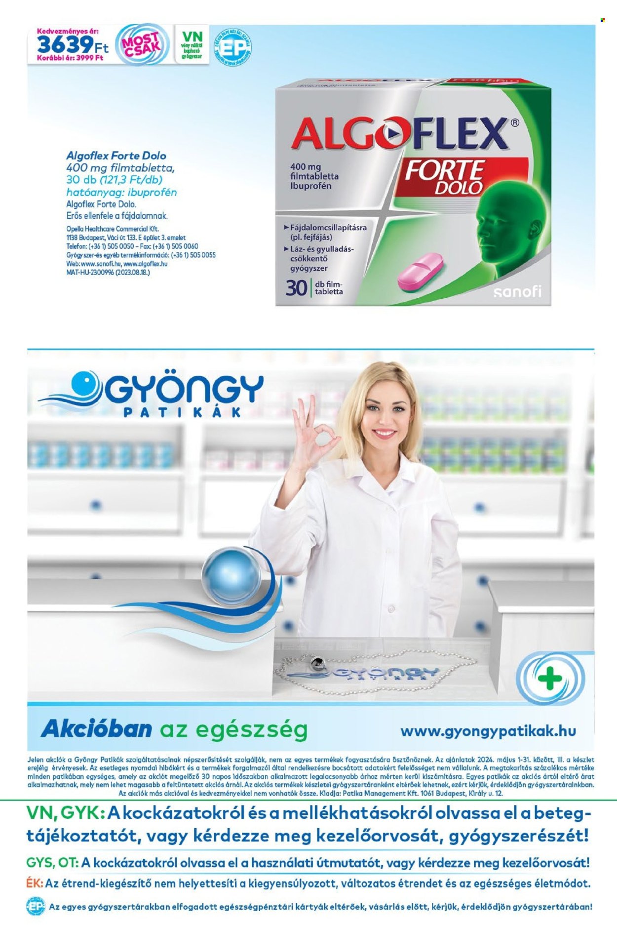 Gyöngy Patikák akciós újságok - 2024.05.01 - 2024.05.31. Oldal 20