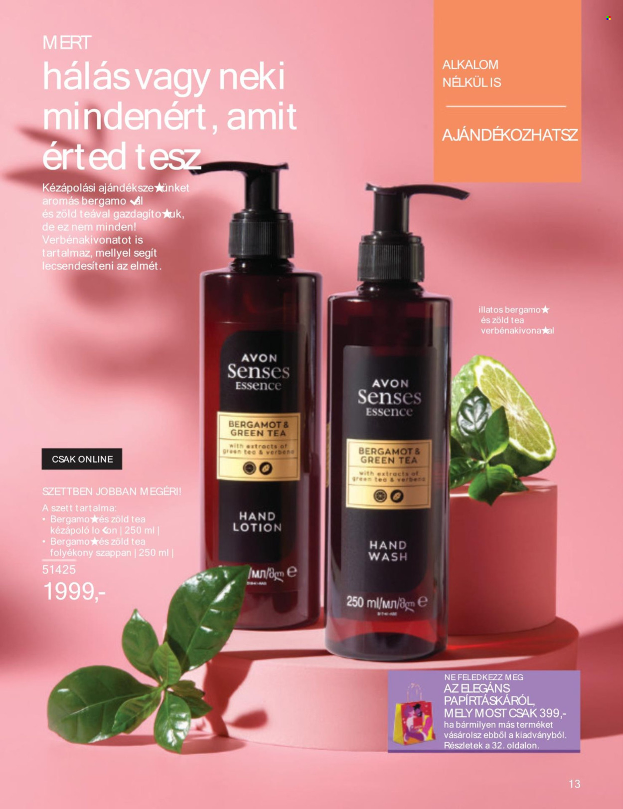 Avon akciós újságok - 2024.05.01 - 2024.05.31. Oldal 13