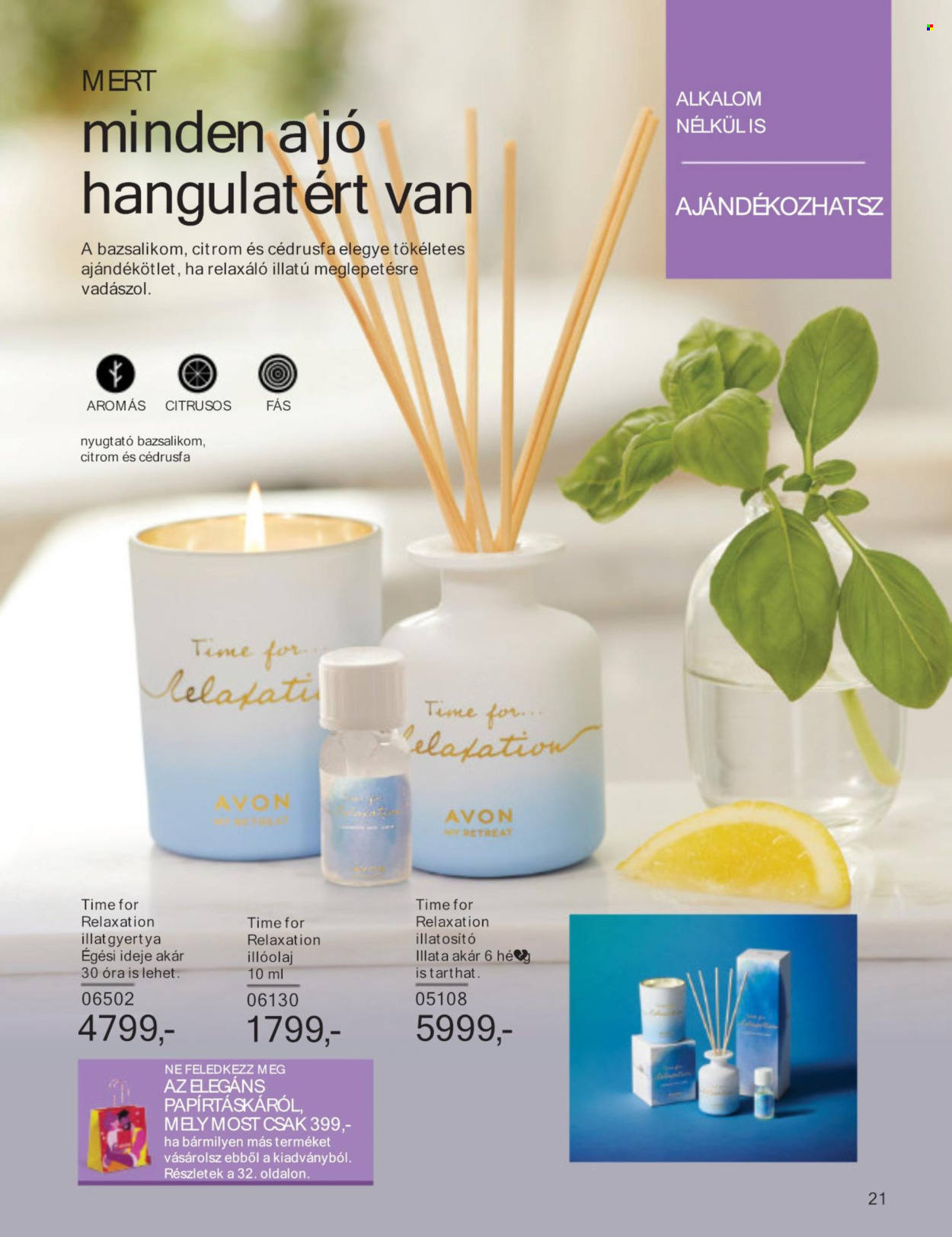 Avon akciós újságok - 2024.05.01 - 2024.05.31. Oldal 21