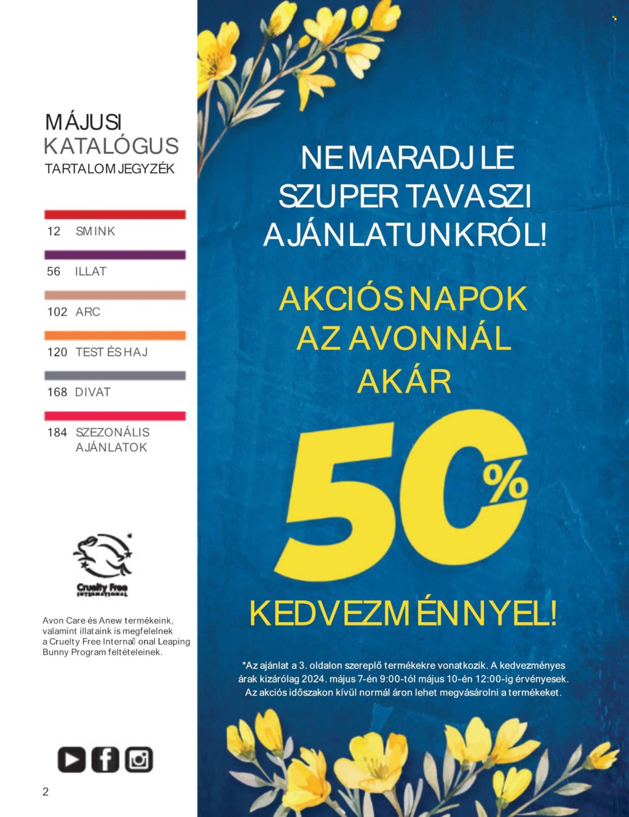 Avon akciós újságok - 2024.05.01 - 2024.05.31. Oldal 4