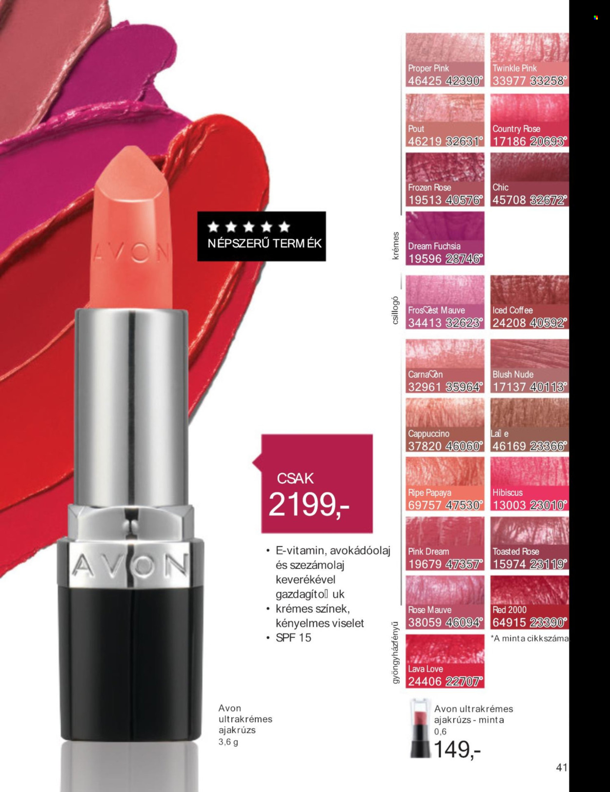 Avon akciós újságok - 2024.05.01 - 2024.05.31. Oldal 43