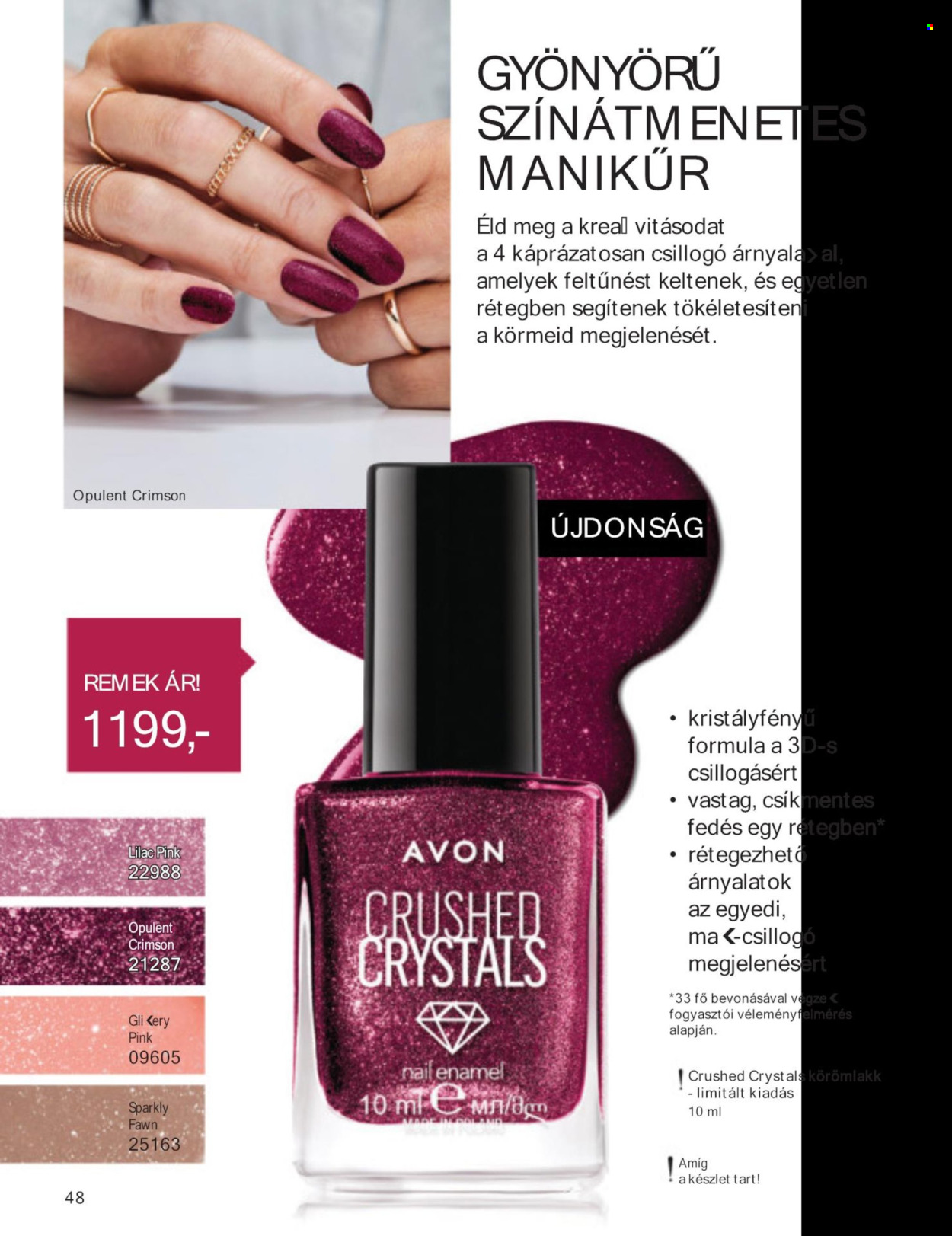 Avon akciós újságok - 2024.05.01 - 2024.05.31. Oldal 50