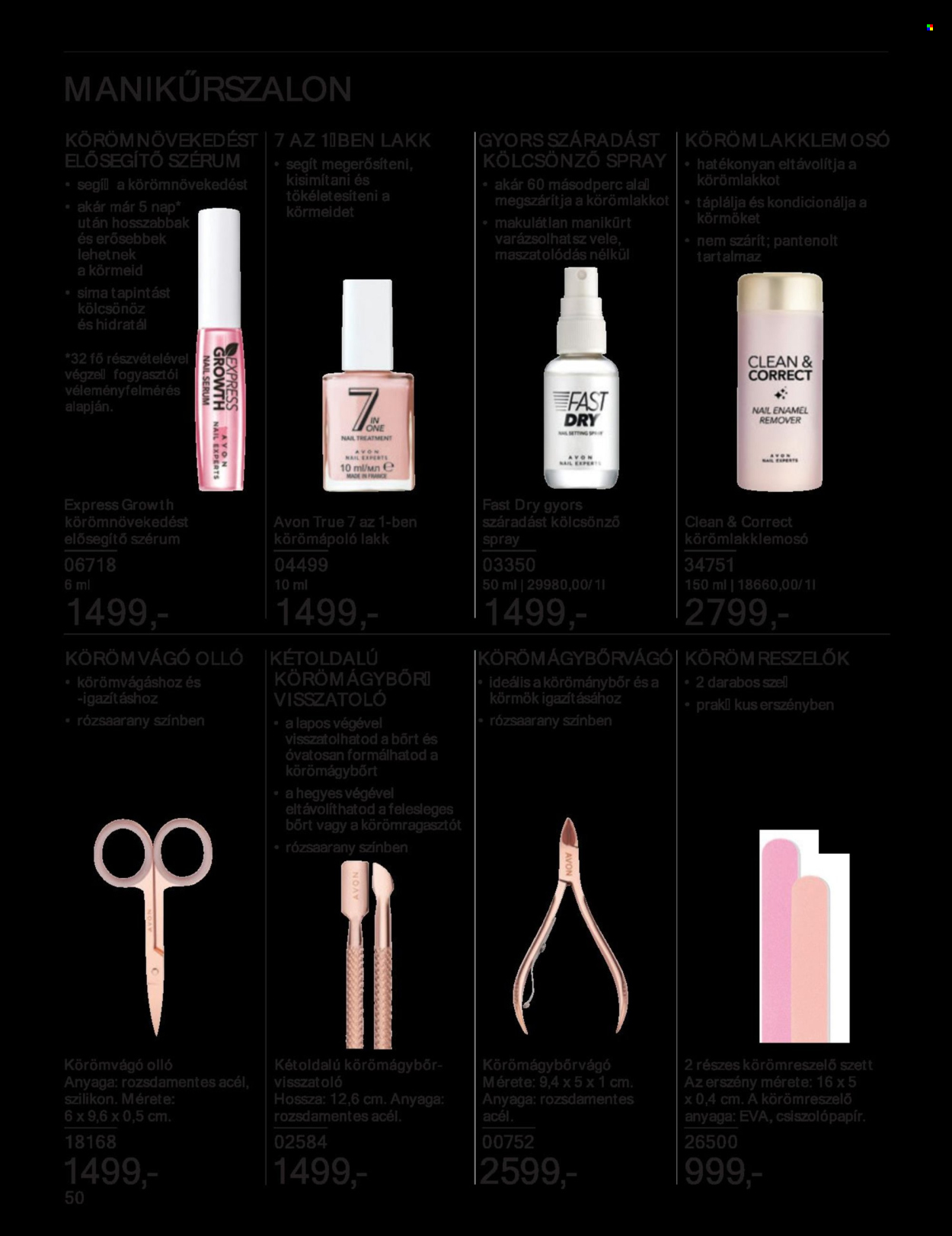 Avon akciós újságok - 2024.05.01 - 2024.05.31. Oldal 52
