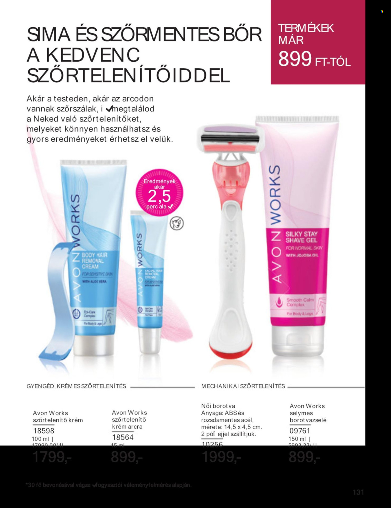 Avon akciós újságok - 2024.05.01 - 2024.05.31. Oldal 135