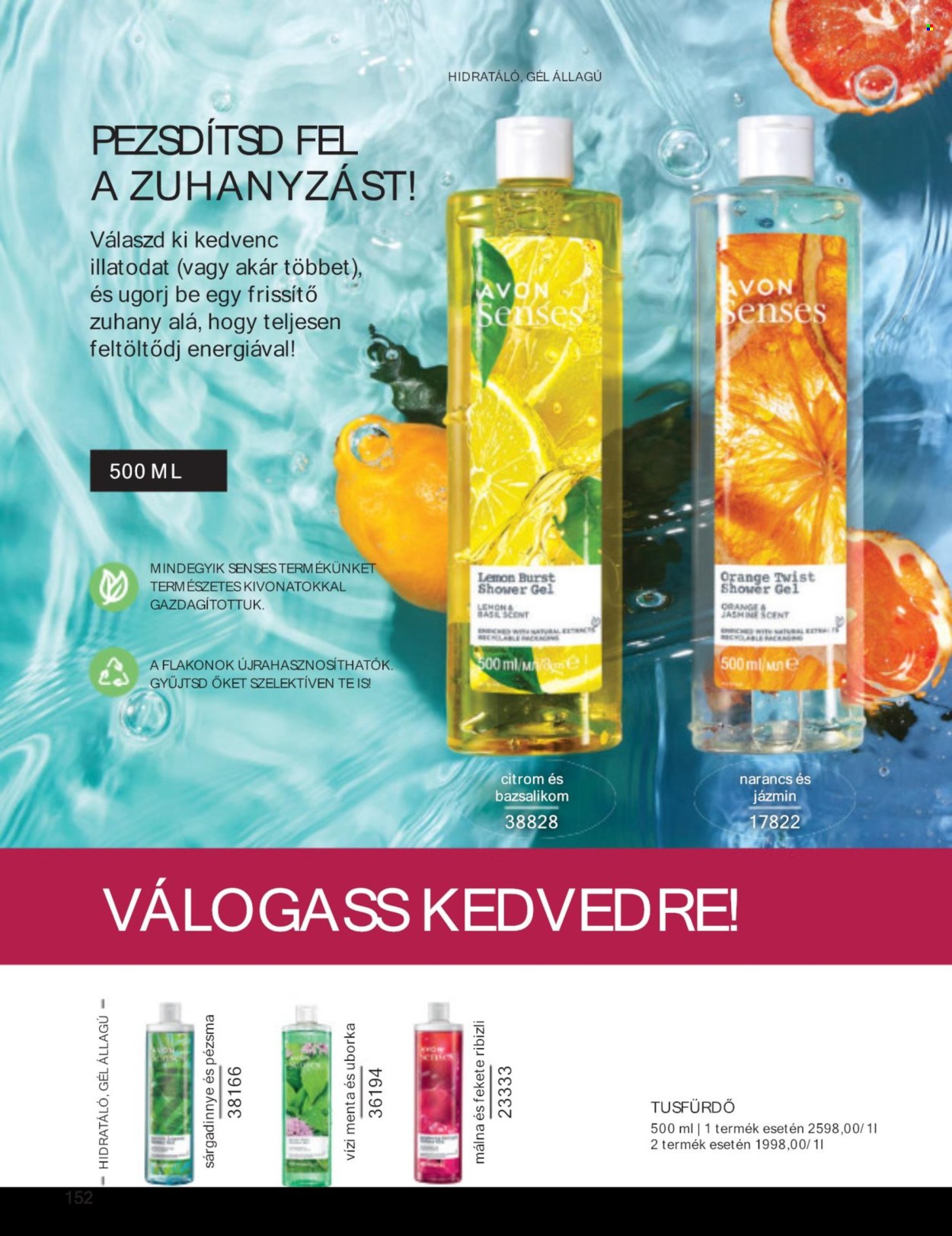 Avon akciós újságok - 2024.05.01 - 2024.05.31. Oldal 156