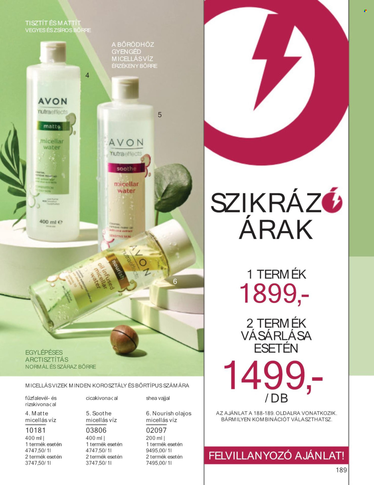 Avon akciós újságok - 2024.05.01 - 2024.05.31. Oldal 193