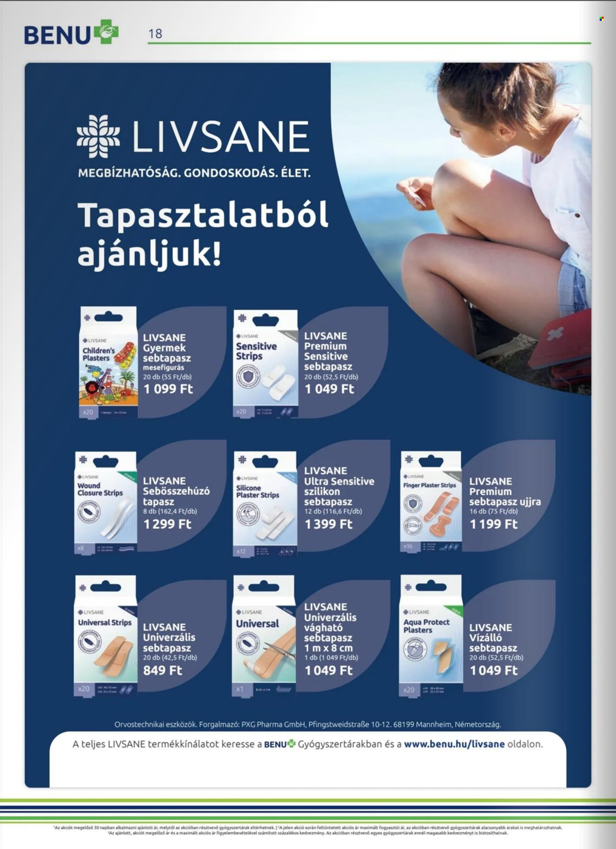 BENU Gyógyszertár akciós újságok - 2024.05.01 - 2024.05.31. Oldal 18