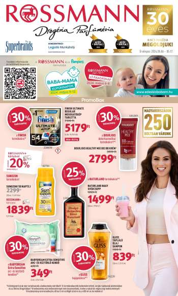Újság Rossmann - 2024.05.06 - 2024.05.17.