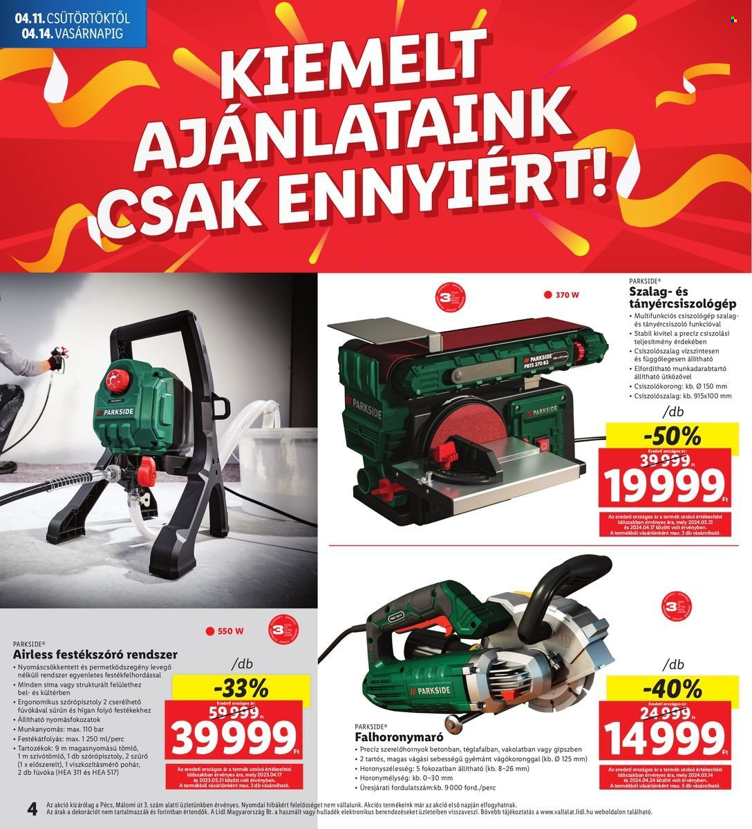 Lidl akciós újságok - 2024.05.09 - 2024.05.12. Oldal 4