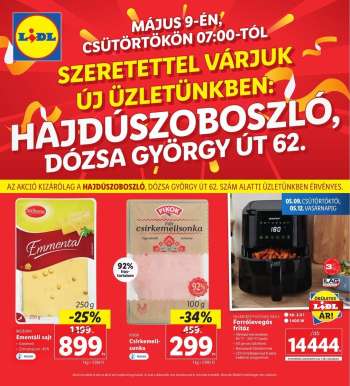 Újság Lidl - 2024.05.09 - 2024.05.12.