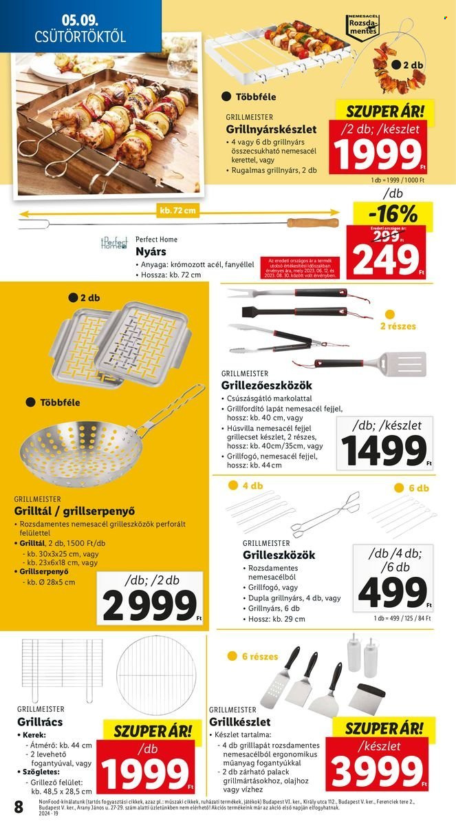 Lidl akciós újságok. Oldal 8