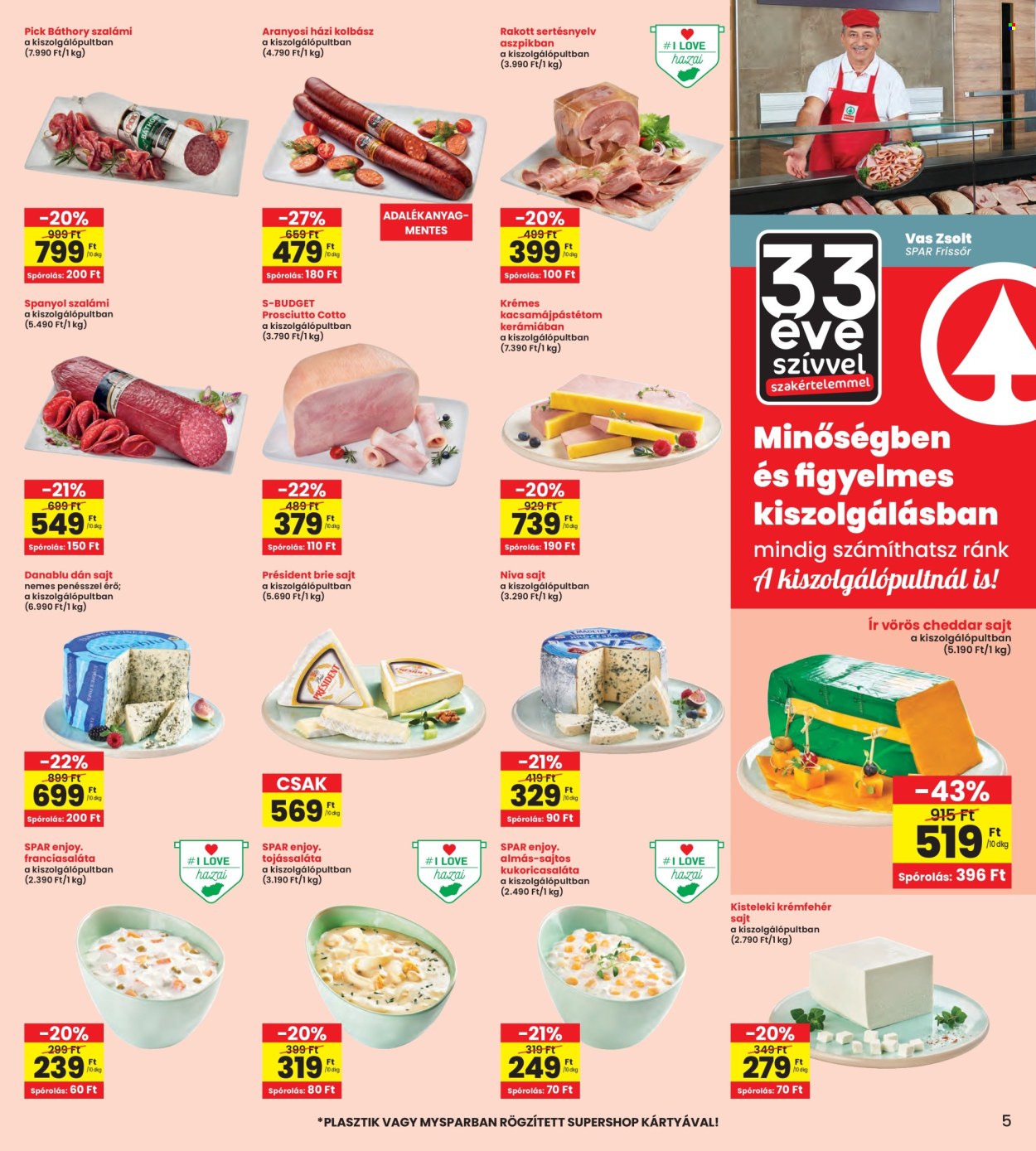 INTERSPAR akciós újságok - 2024.05.09 - 2024.05.15. Oldal 5