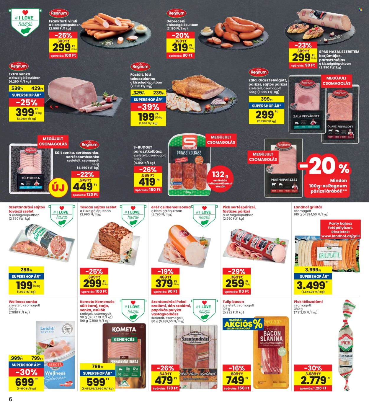 INTERSPAR akciós újságok - 2024.05.09 - 2024.05.15. Oldal 6