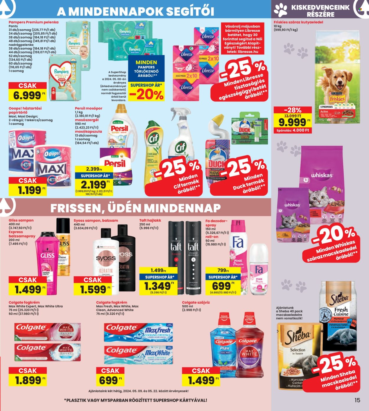 INTERSPAR akciós újságok - 2024.05.09 - 2024.05.15. Oldal 15