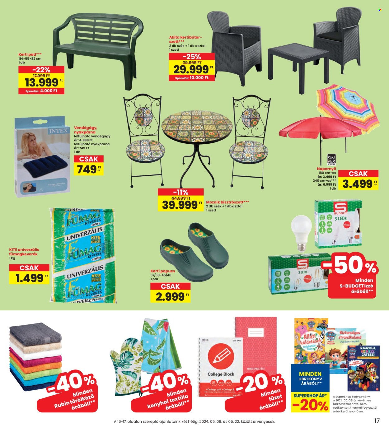 INTERSPAR akciós újságok - 2024.05.09 - 2024.05.15. Oldal 17