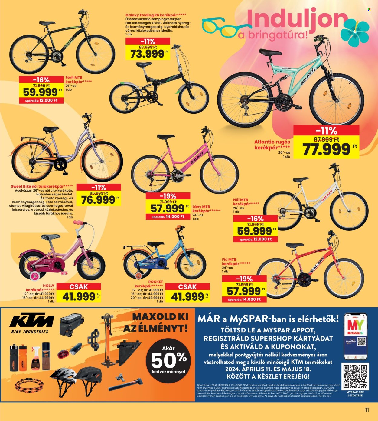 INTERSPAR akciós újságok - 2024.05.09 - 2024.06.05. Oldal 11