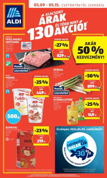 Újság Aldi - 2024.05.09 - 2024.05.15.