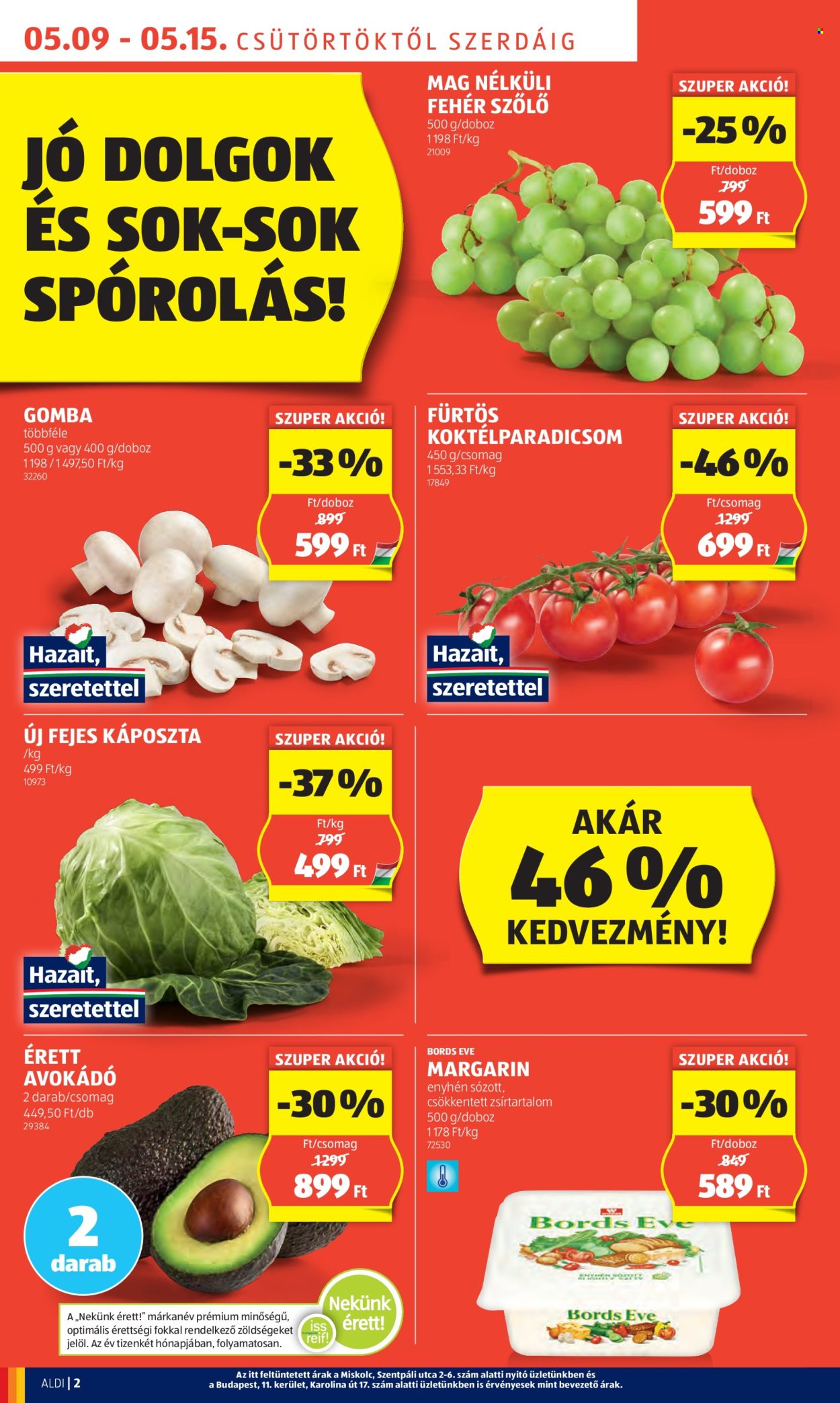Aldi akciós újságok - 2024.05.09 - 2024.05.15. Oldal 2
