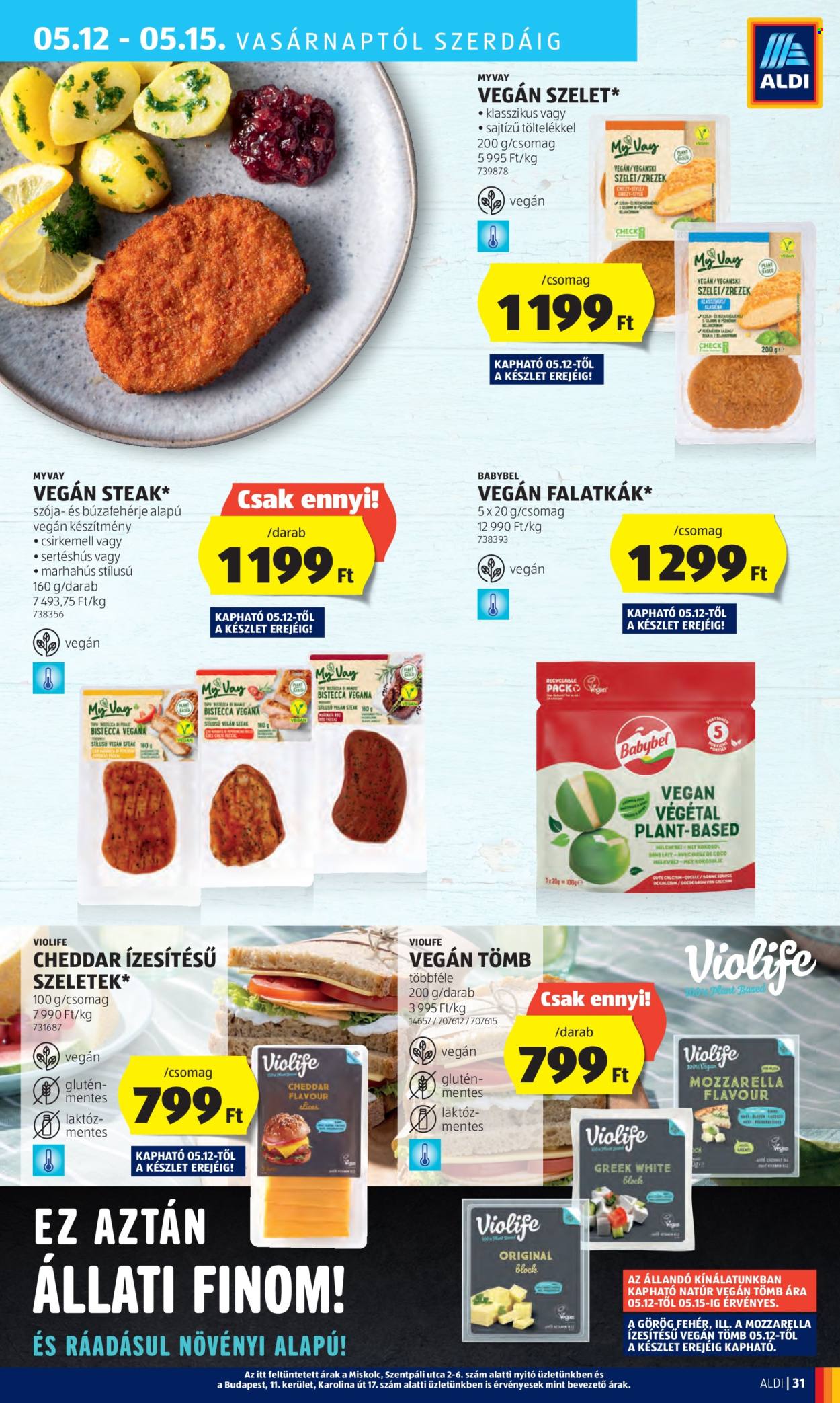 Aldi akciós újságok - 2024.05.09 - 2024.05.15. Oldal 35