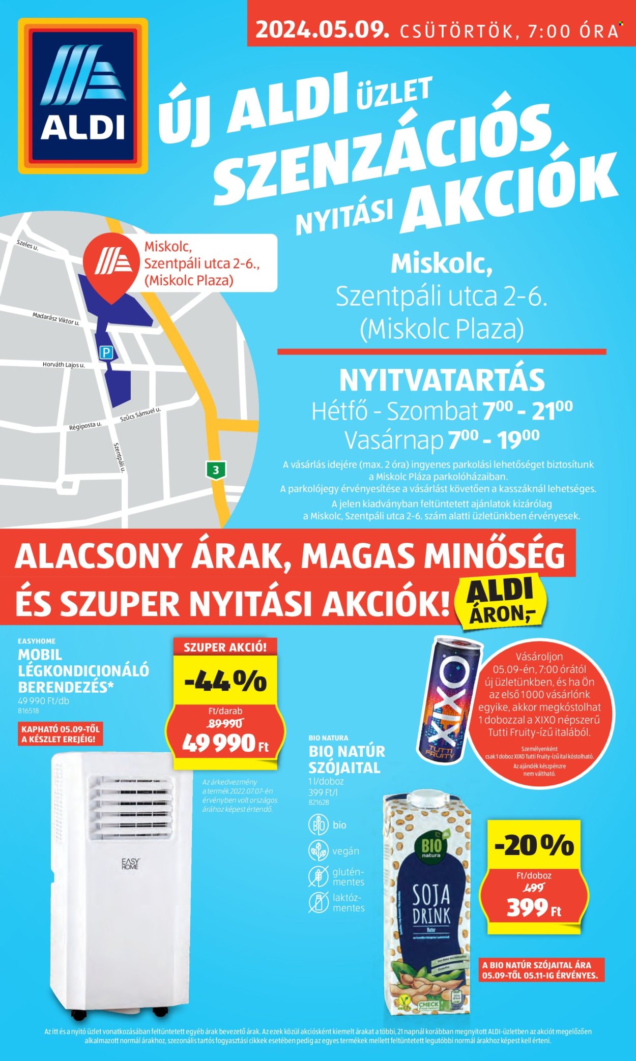 Aldi akciós újságok. Oldal 1