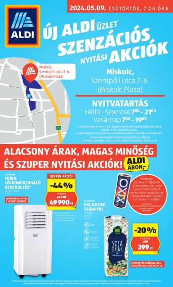Újság Aldi.